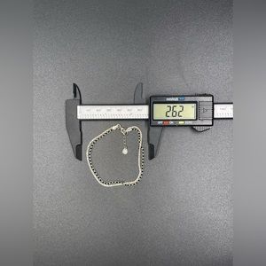 Retired Silpada Designs Black and Silver Bracelet.